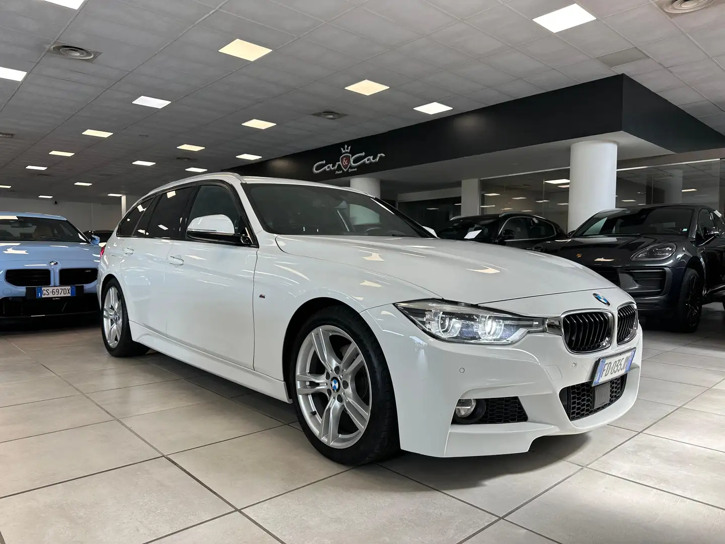 BMW 320 d Touring Msport auto Blanc - 1