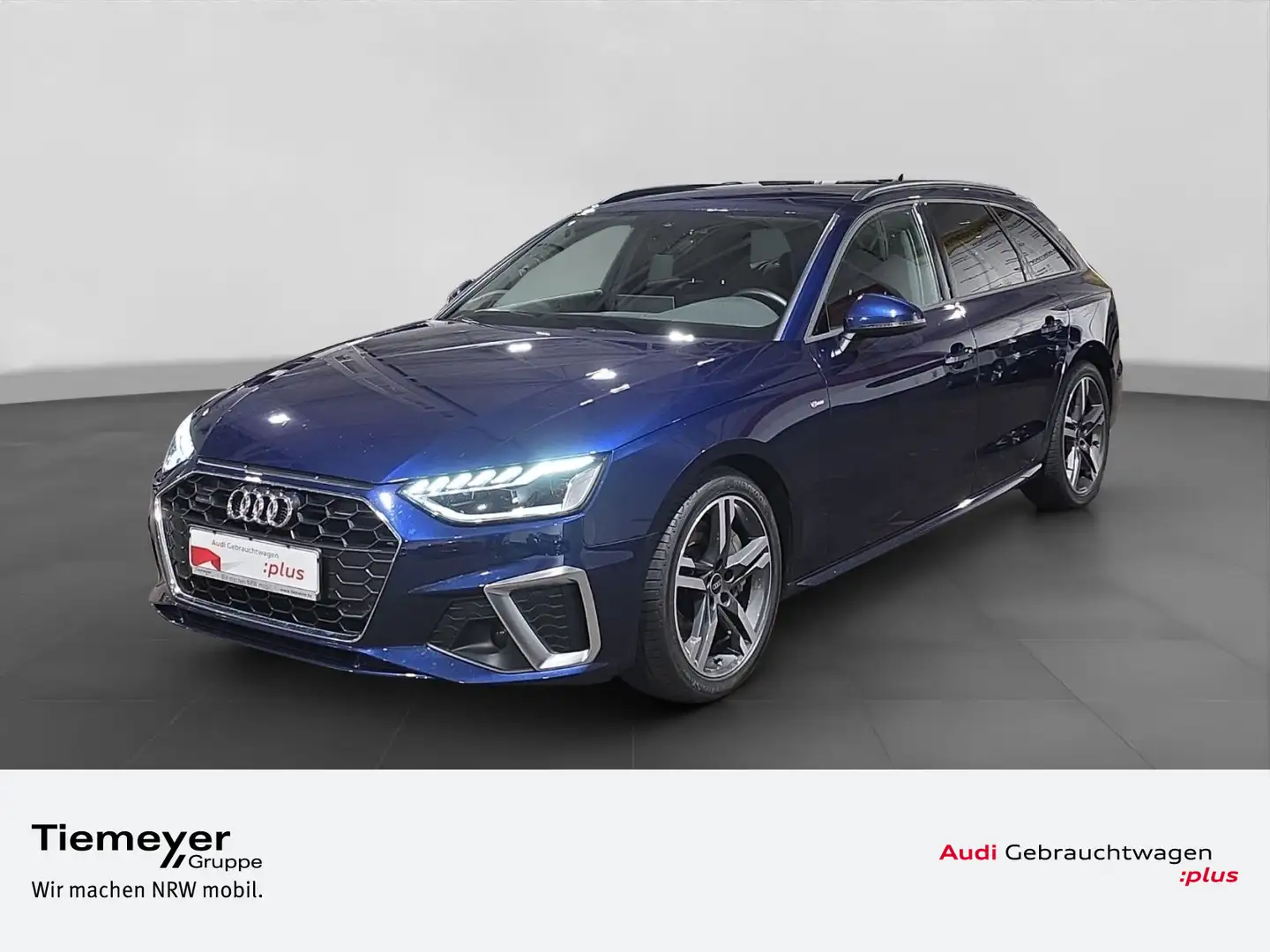 Audi A4 45 TFSI Q 2x S LINE NAVI+ SITZHZ VIRTUA Blau - 1