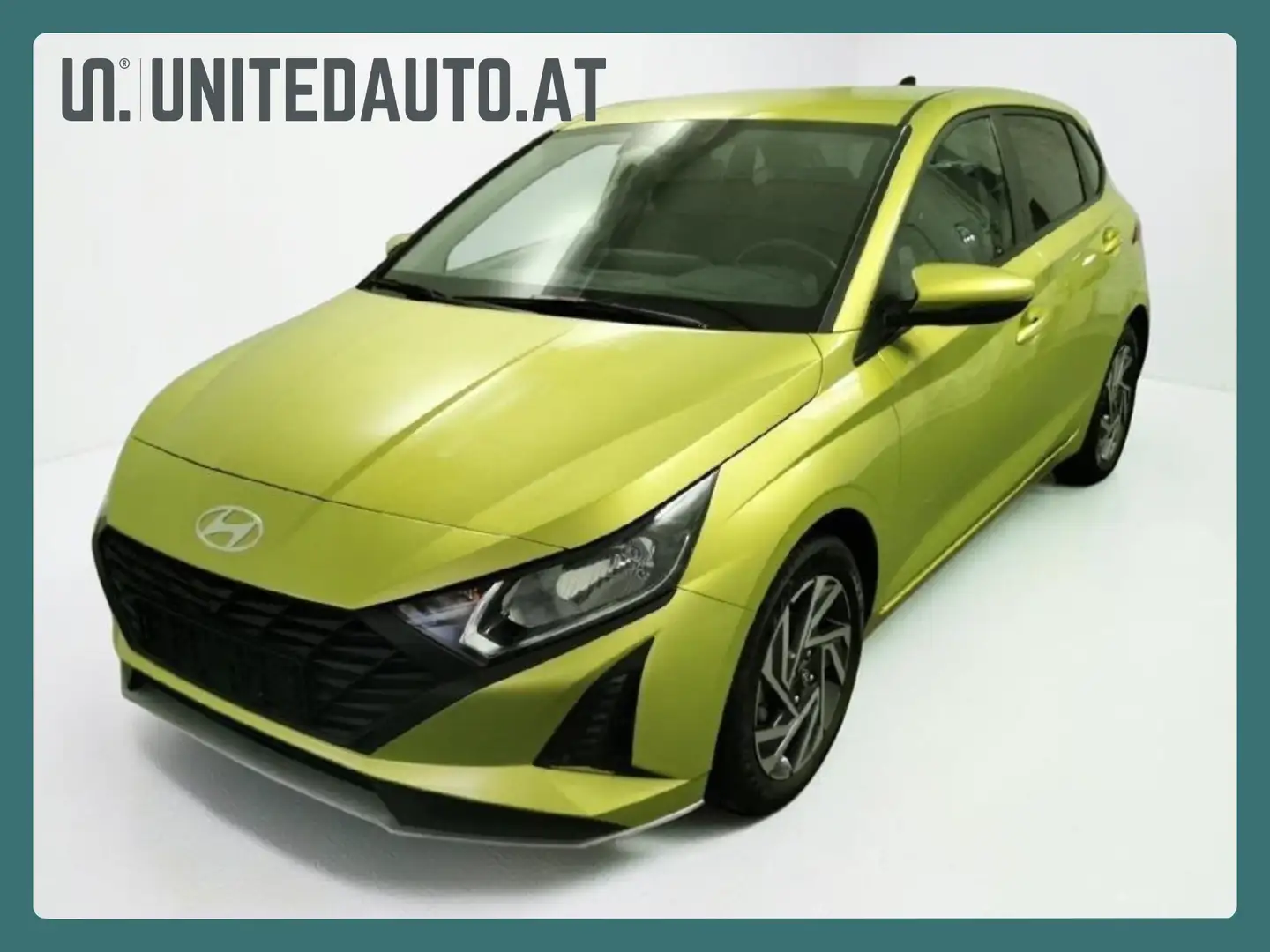 Hyundai i20 *Klimaaut.*LED*Sitzhzg*Lkrd.hzg*Navi*Alu* Gelb - 1