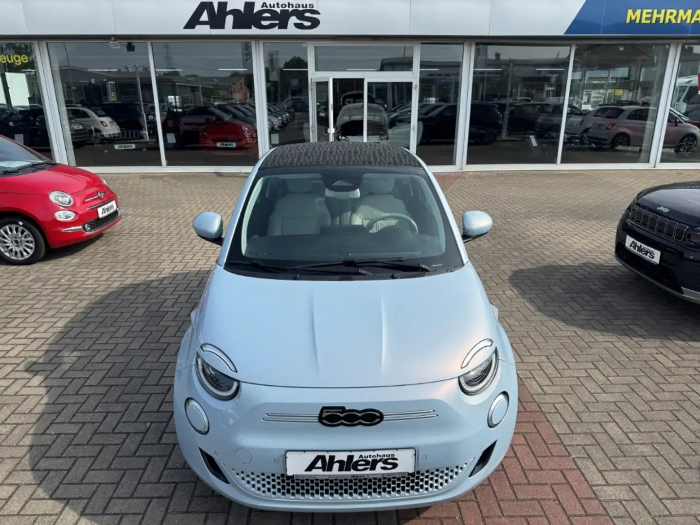 Fiat 500e la Prima+LEDER+NAVI+KAMERA+ACC+SHZ+LED Azul - 2