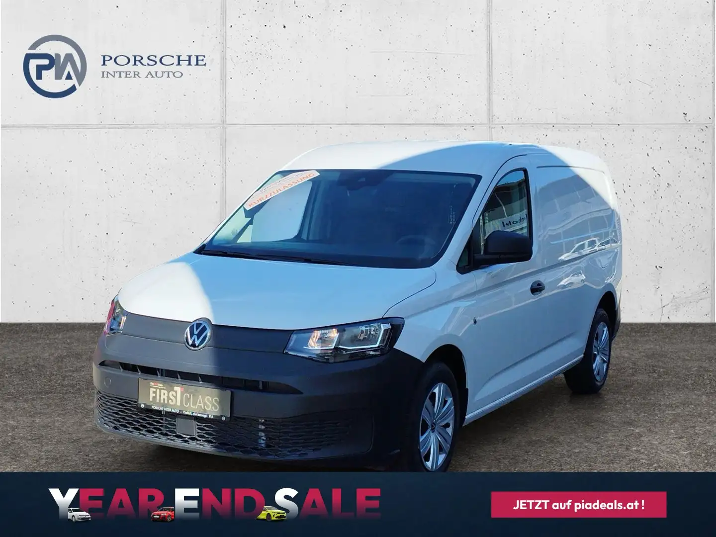 Volkswagen Caddy Cargo Maxi TDI Weiß - 1