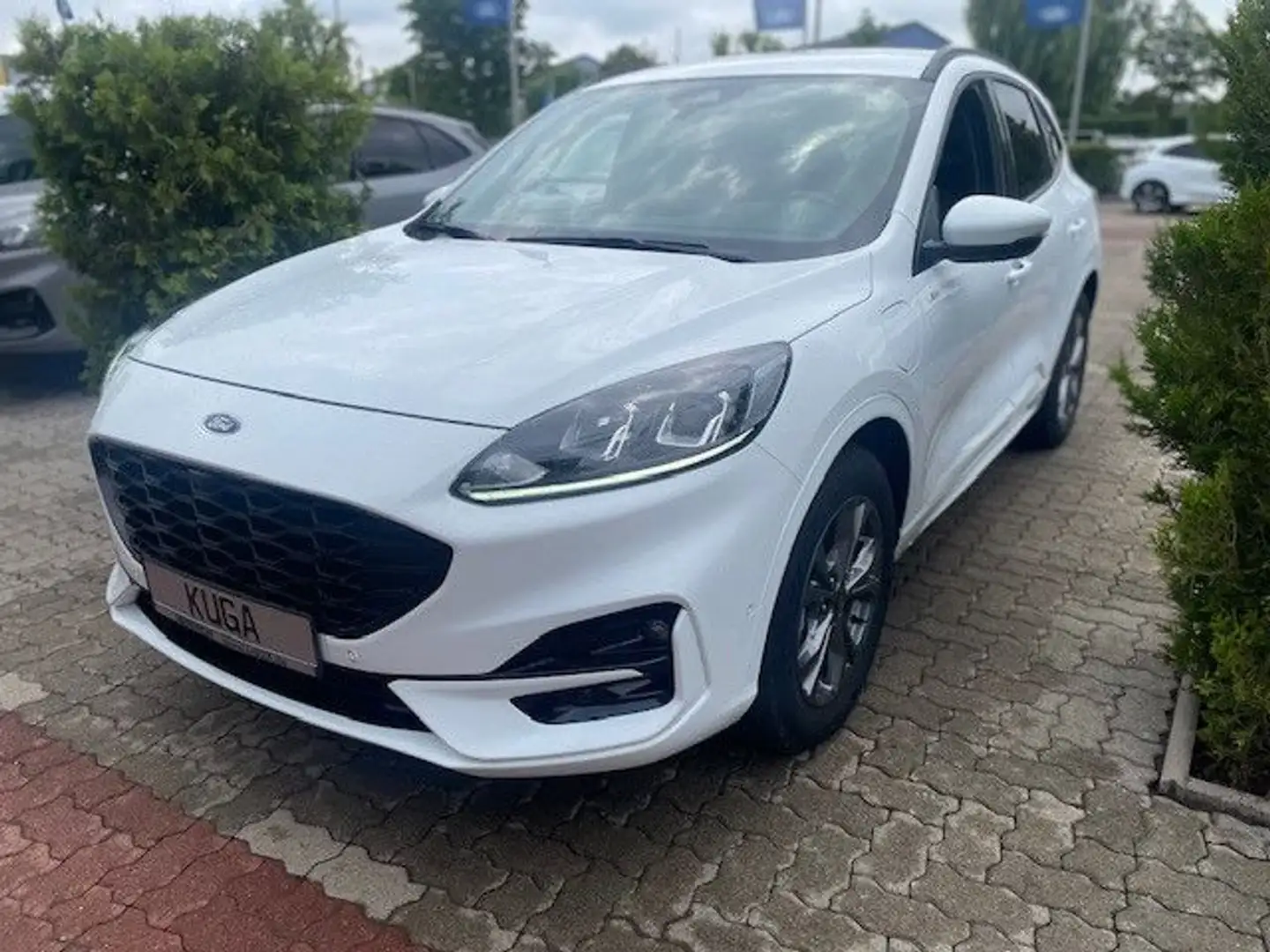 Ford Kuga 2.5 PHEV ST-Line 225PS *AHK|FahrerAssistP.* Weiß - 2