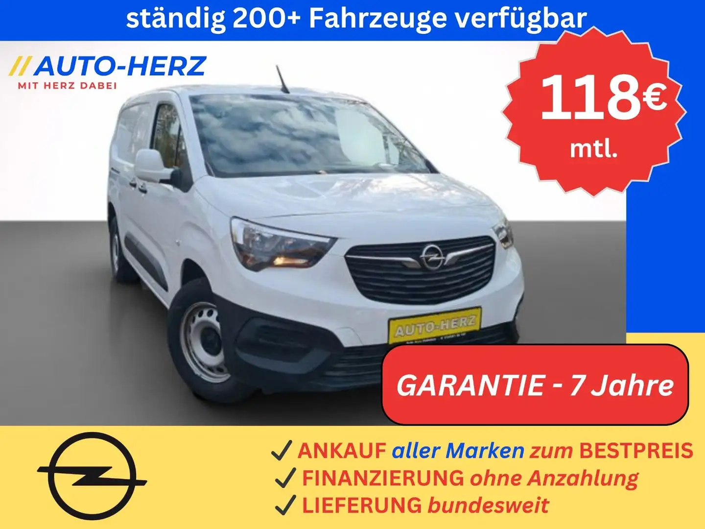 Opel Combo E Cargo Edition L2 erhöhte Nutzlast XL Weiß - 1