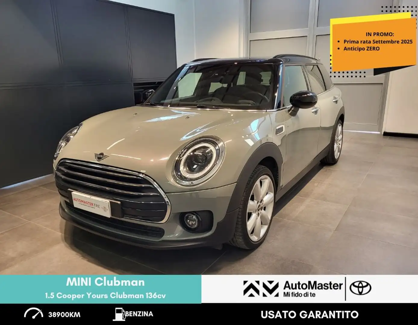 MINI Cooper Clubman Mini 1.5 Cooper Yours Clubman Gris - 1