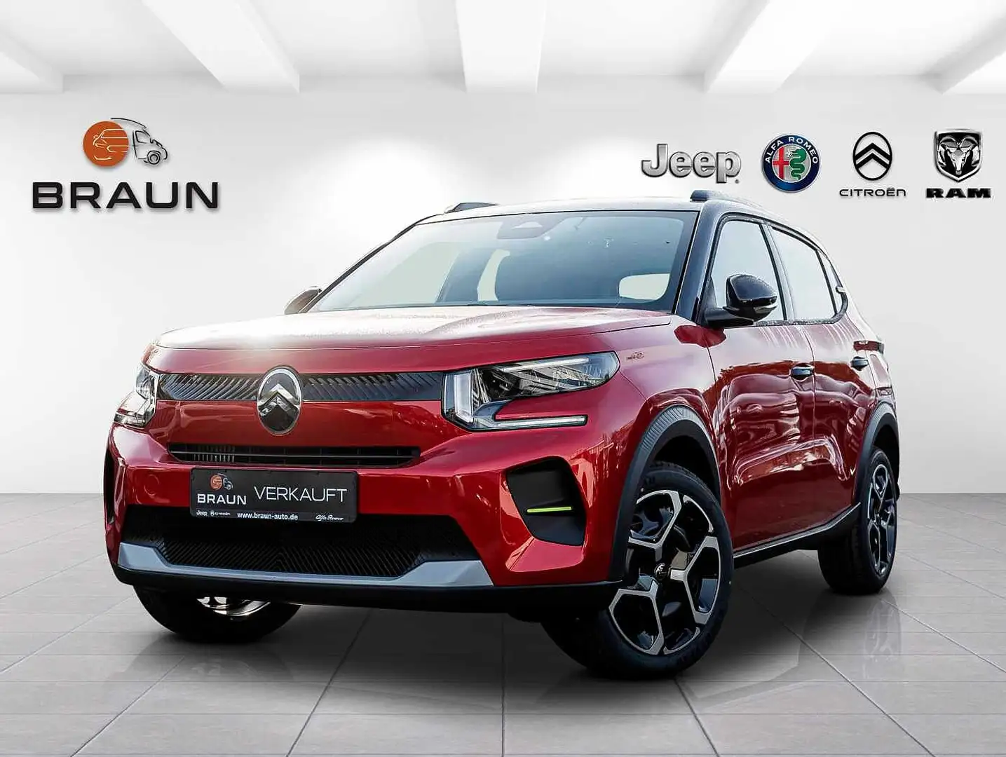 Citroen C3 NEUES MODELL PLUS Rouge - 1