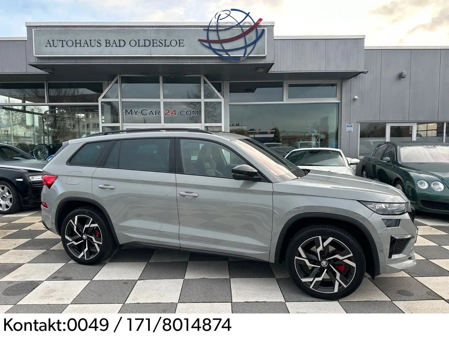 Skoda Kodiaq RS 4x4 Gris - 1