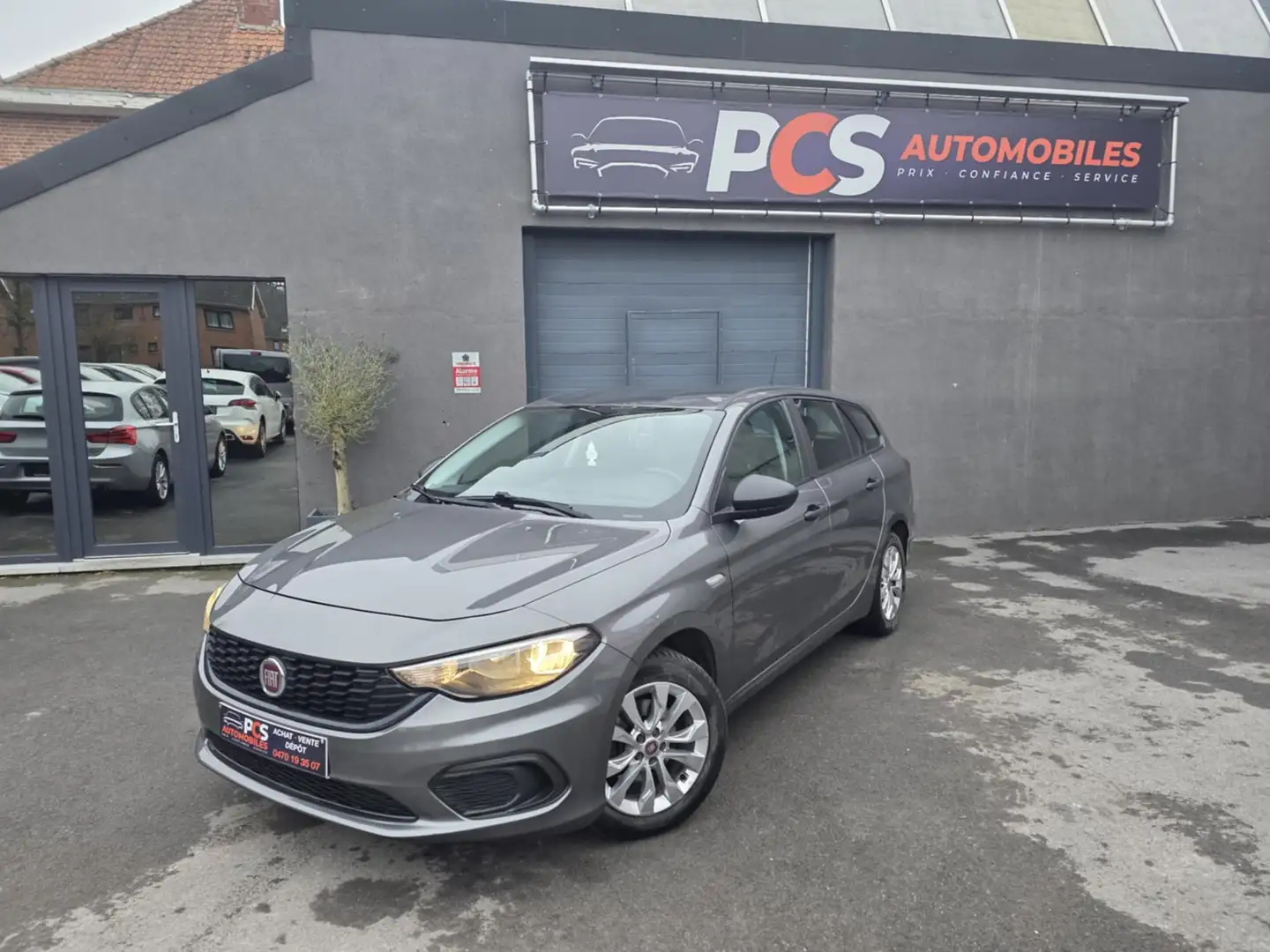 Fiat Tipo SW 1.4i *GPS*PDC*CLIM*SIEGES CHAUFF*BLUETOOTH... Gris - 1
