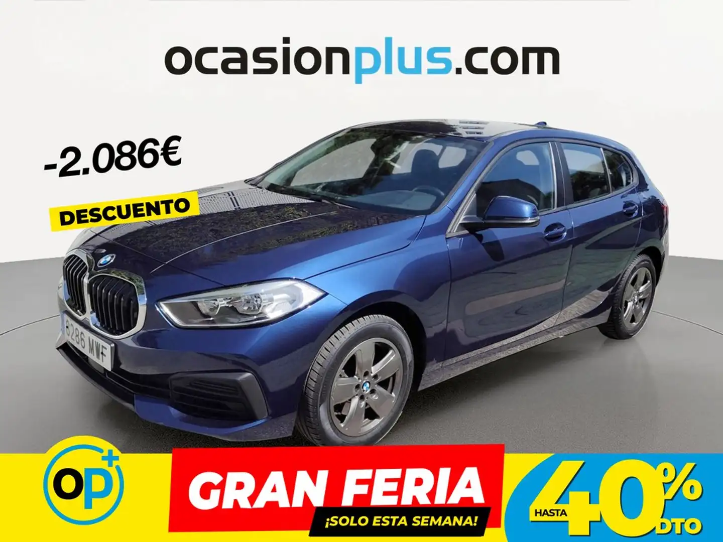 BMW 116 116d Azul - 1