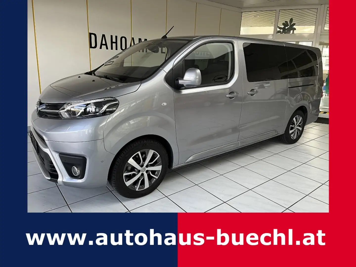Toyota Proace Verso 2,0 D-4D 145 Lang Family+ Silber - 1