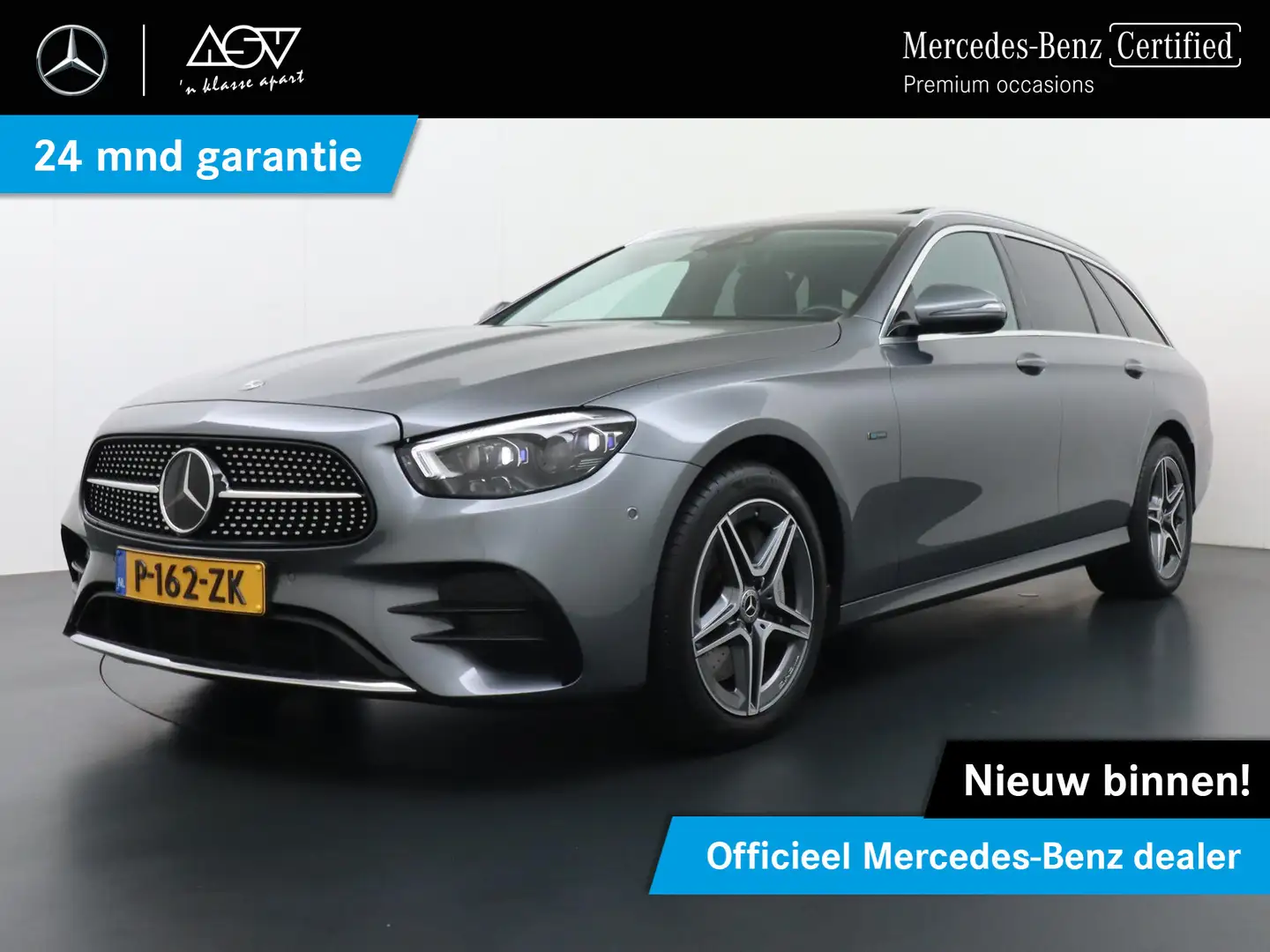 Mercedes-Benz E 300 Estate e Business Solution AMG | Distronic Cruise Grijs - 1