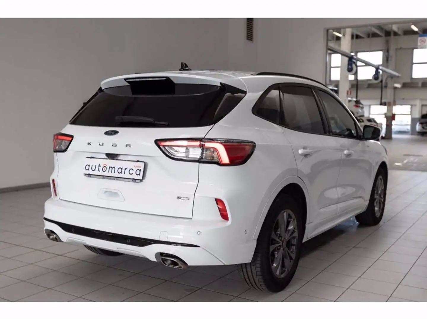 Ford Kuga 2.5 Plug In Hybrid 225 CV CVT 2WD ST-Line X Bianco - 2