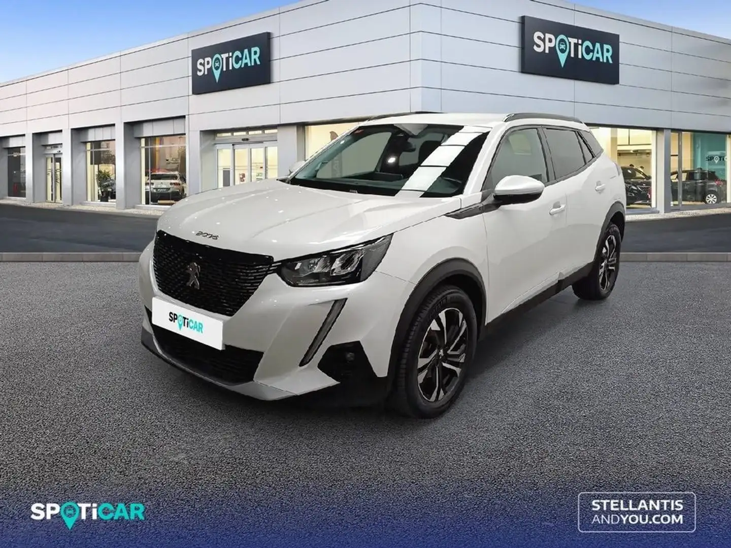 Peugeot 2008 1.2 PureTech S&S Allure Pack 100 Blanc - 1