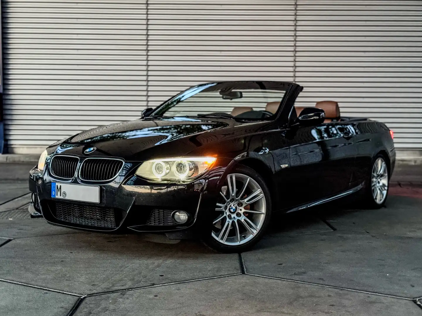 BMW 320 320d Cabrio M Sport | Steuerkette, Scheckheft Schwarz - 1