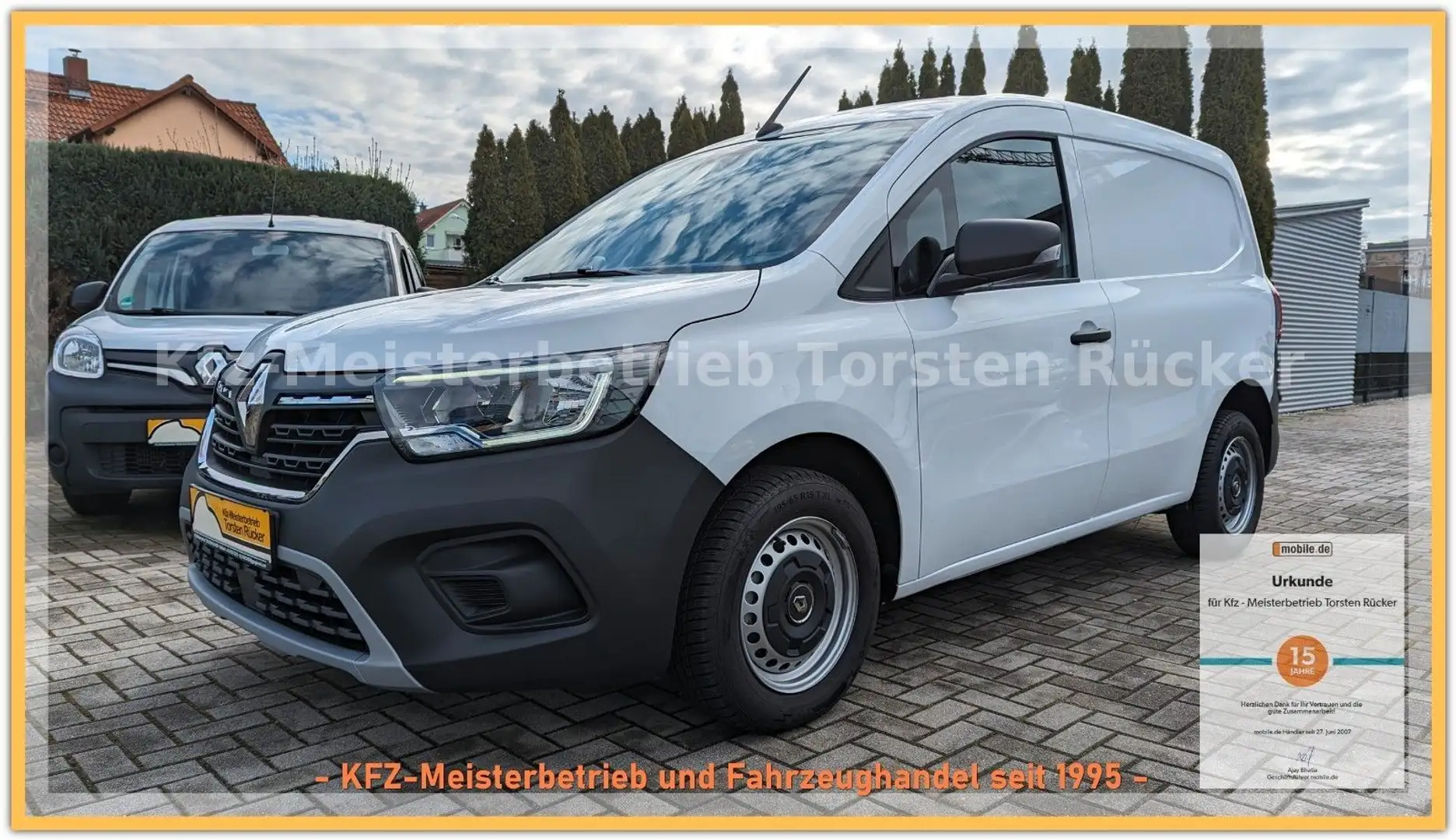 Renault Kangoo III Rapid Extra 1.3 Tce Klima RFK SHZ TWA Weiß - 1