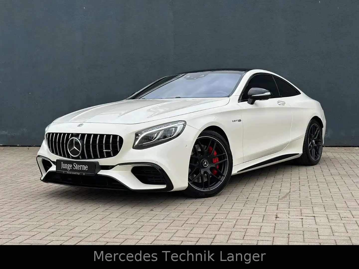 Mercedes-Benz S 63 AMG S -Klasse Coupe S 63 AMG 4Matic+/GARANTIE/ Weiß - 1