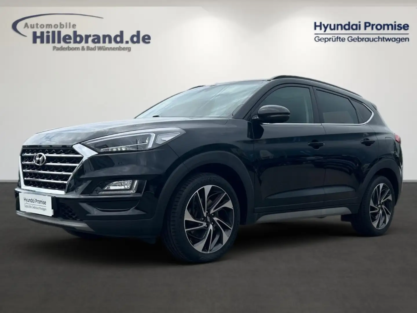 Hyundai TUCSON Style 2WD 1.6 El. Panodach Navi Soundsystem LED Ap Schwarz - 1