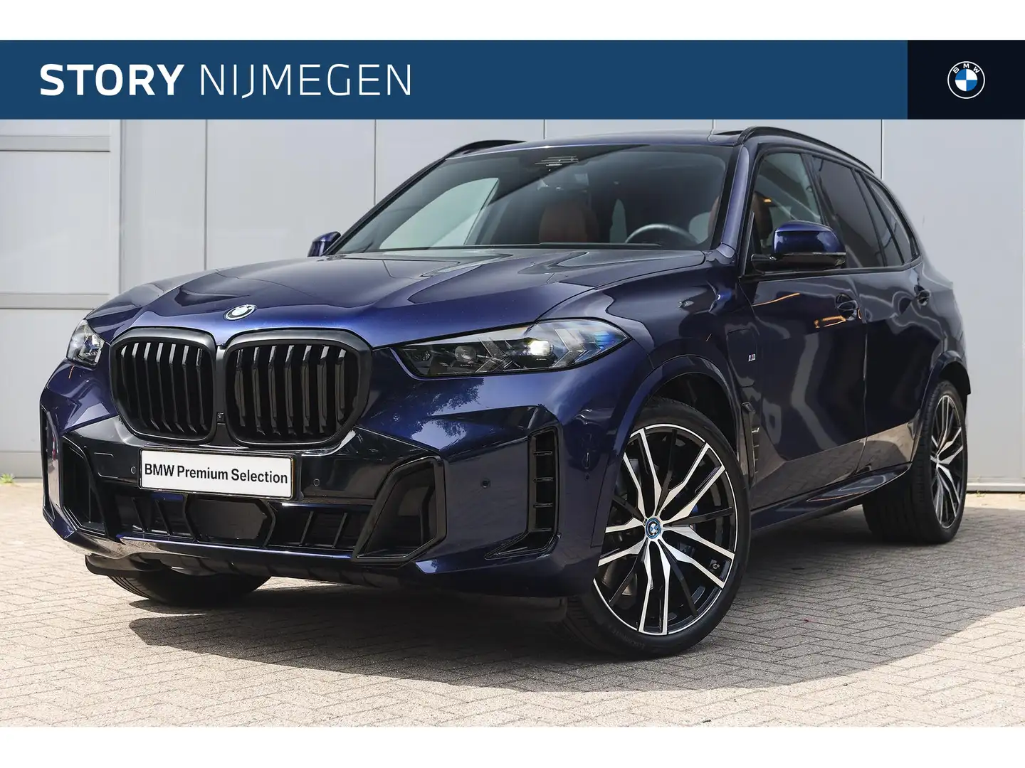 BMW X5 xDrive50e High Executive M Sport Automaat / Panora Blauw - 1