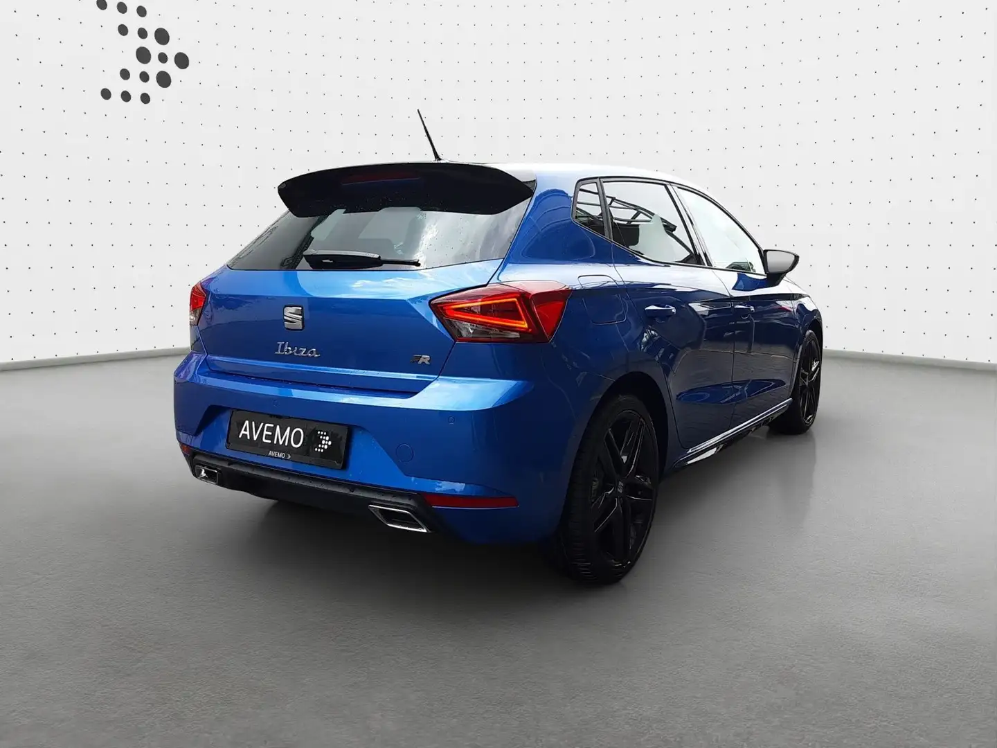 SEAT Ibiza FR Black Edition 150 PS *RFK*PANO*DSG*SH* Bleu - 2