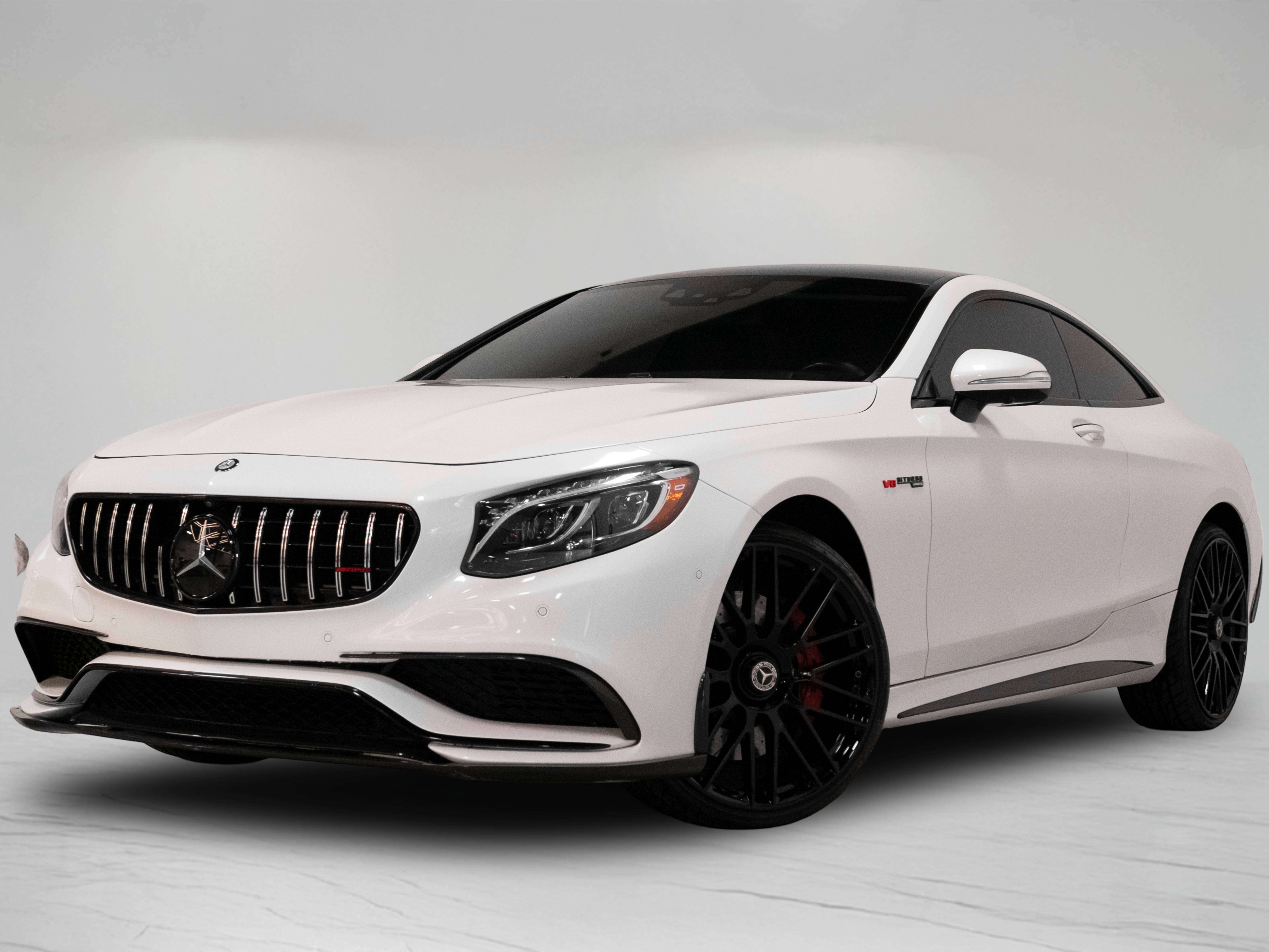 White 2016 Mercedes-Benz S-Class Sedan All-Wheel Drive 7-Speed Automatic