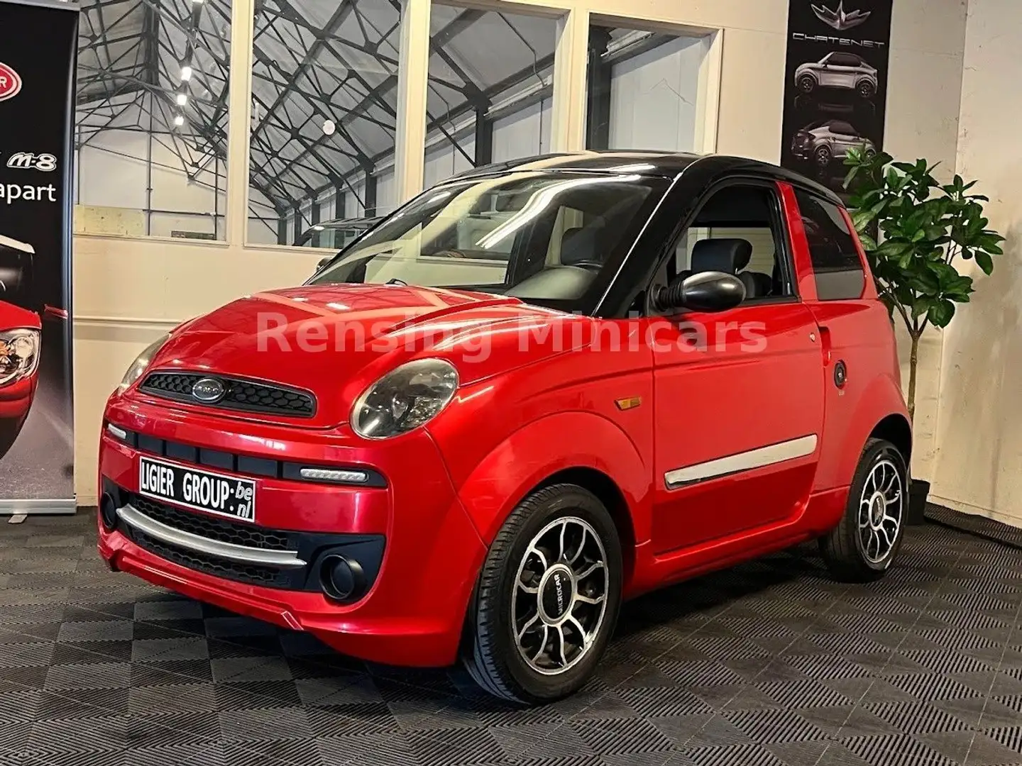Microcar M.Go XXL 2019 Mopedauto 8PS Leichtmobile Minicar Rot - 2