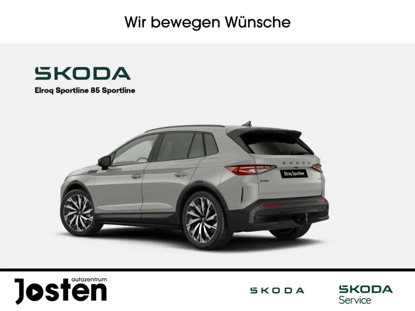 Skoda Elroq 85 Sportline MAXX DCC Winter AHK 21''-LM Grijs - 2
