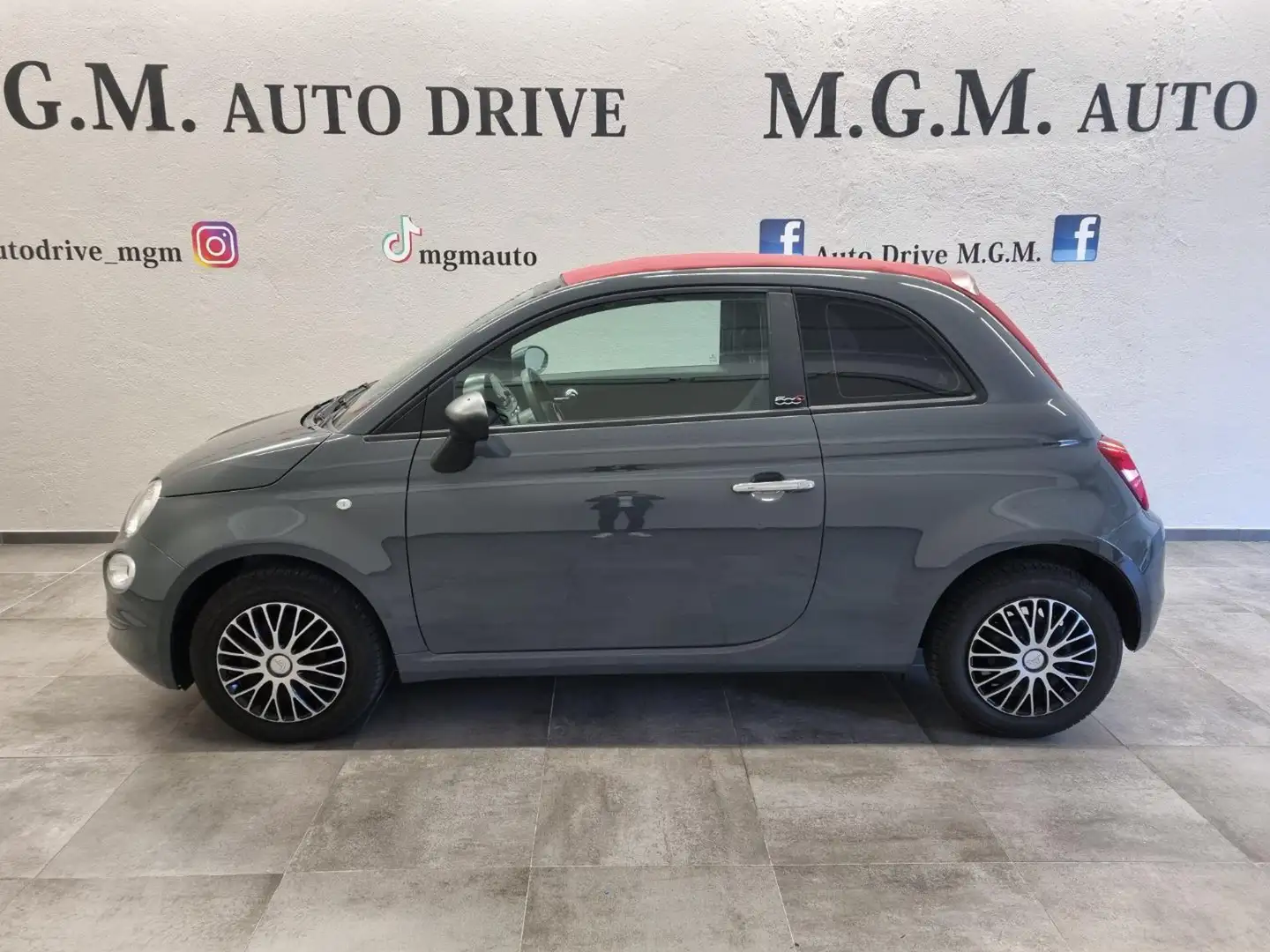 Fiat 500C 1.0 Hybrid Cult Grigio - 2