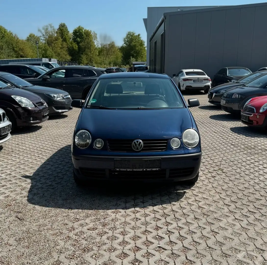 Volkswagen Polo IV 1,2i Klima*Tempomat*Bluetooth*TÜV Fällig Blauw - 2