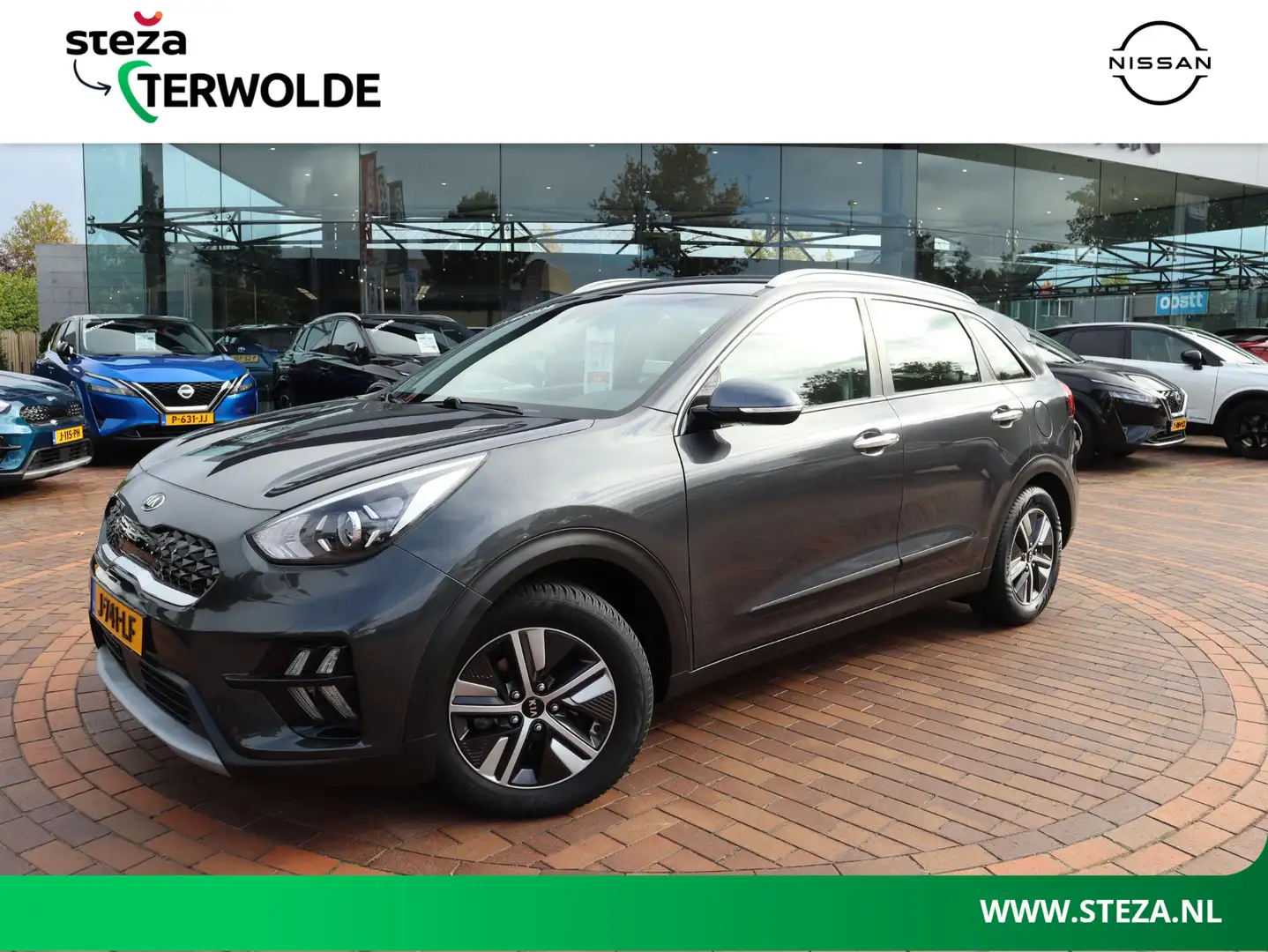 Kia Niro 1.6 GDi Hybrid DynamicLine | Trekhaak | Navigatie Grijs - 1