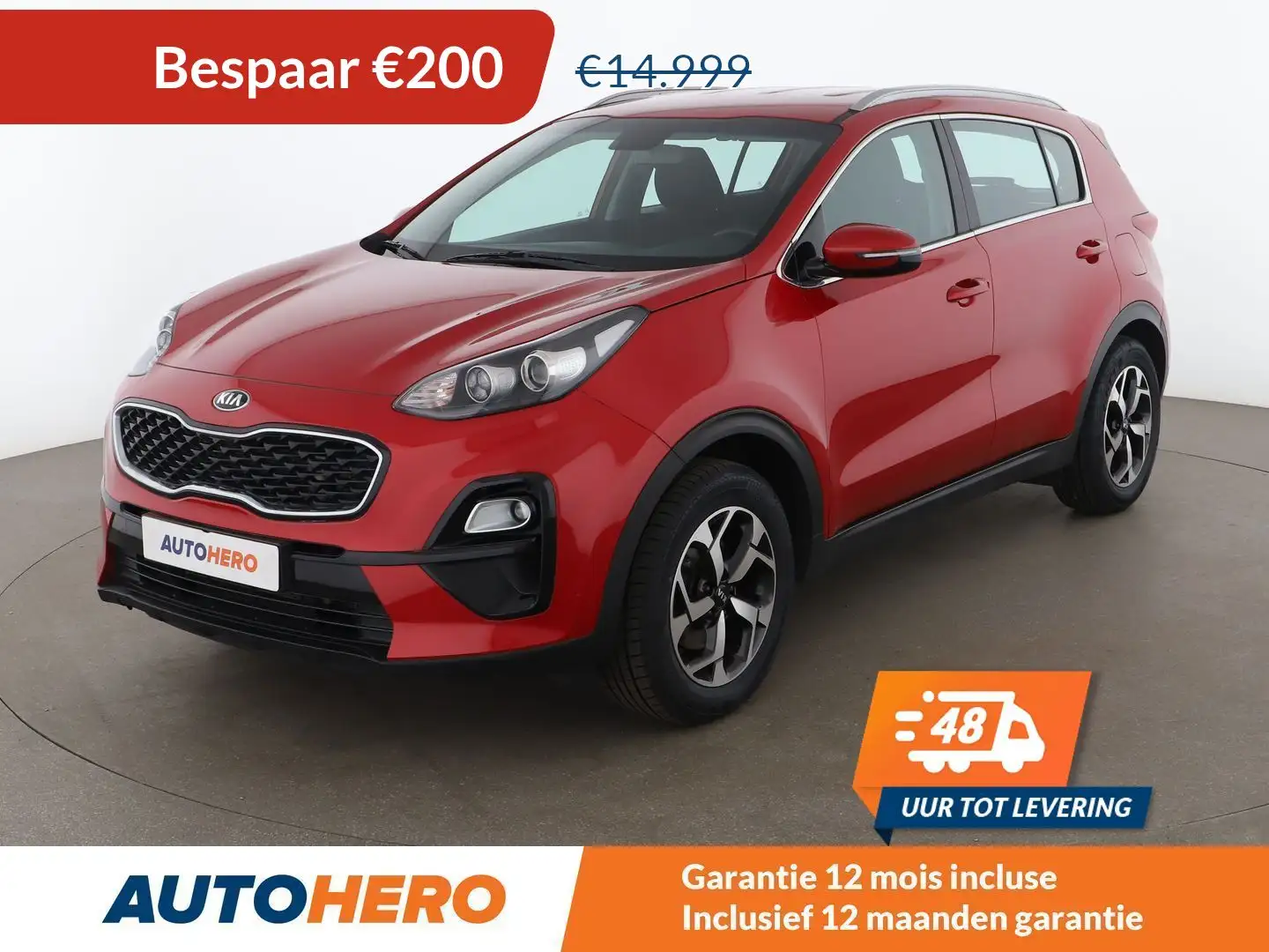 Kia Sportage 1.6 CRDi Business 2WD Rood - 1