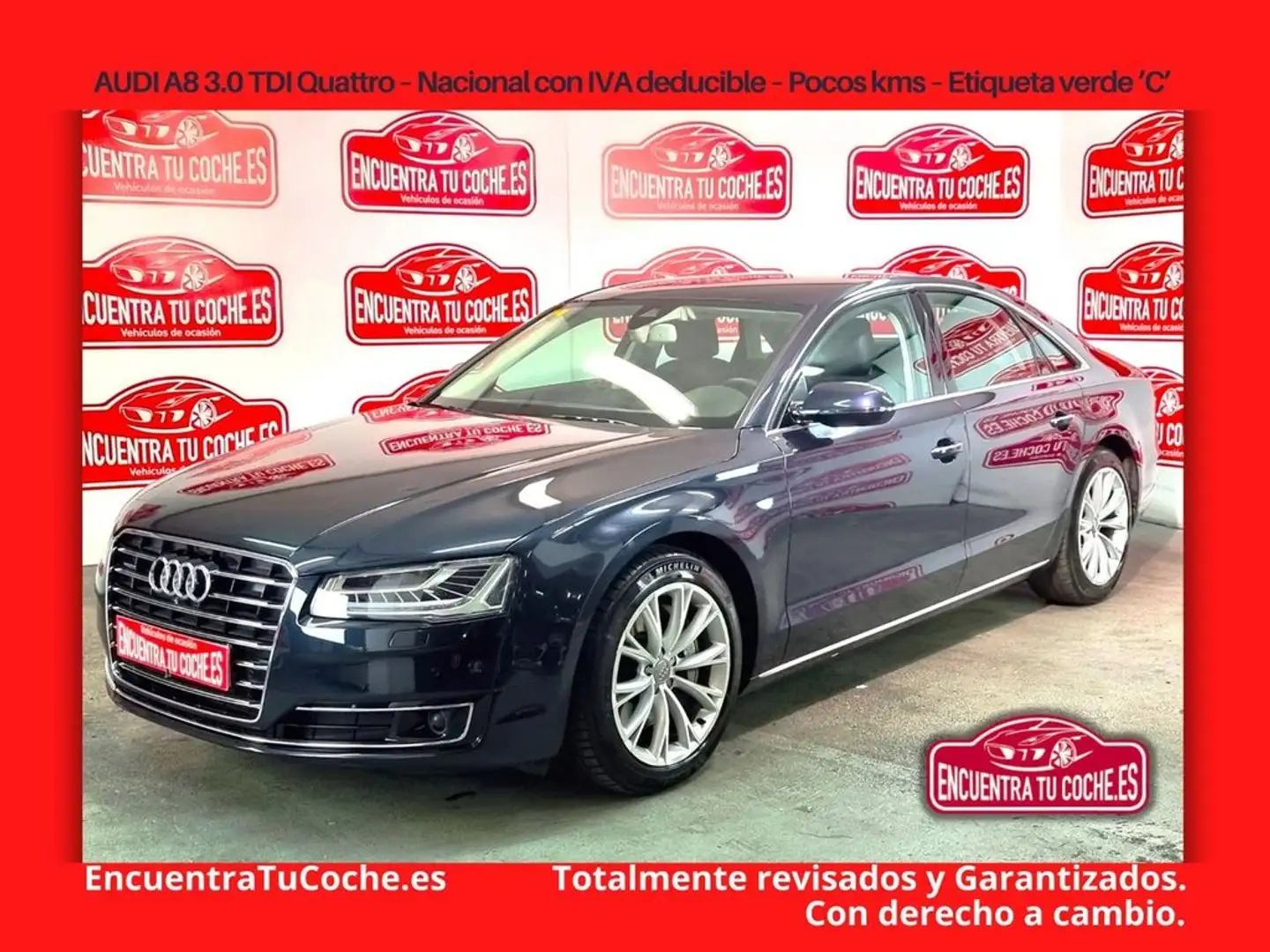 Audi A8 3.0TDI CD quattro Tiptronic Noir - 1