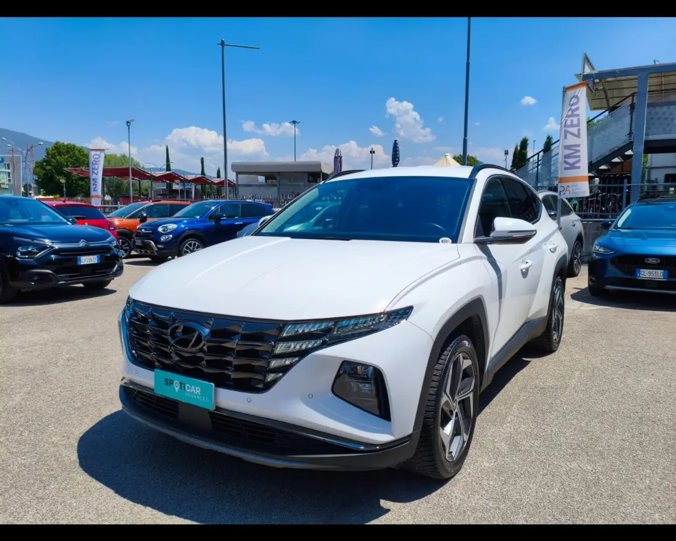 Hyundai TUCSON 1.6 PHEV Exellence Blanc - 1