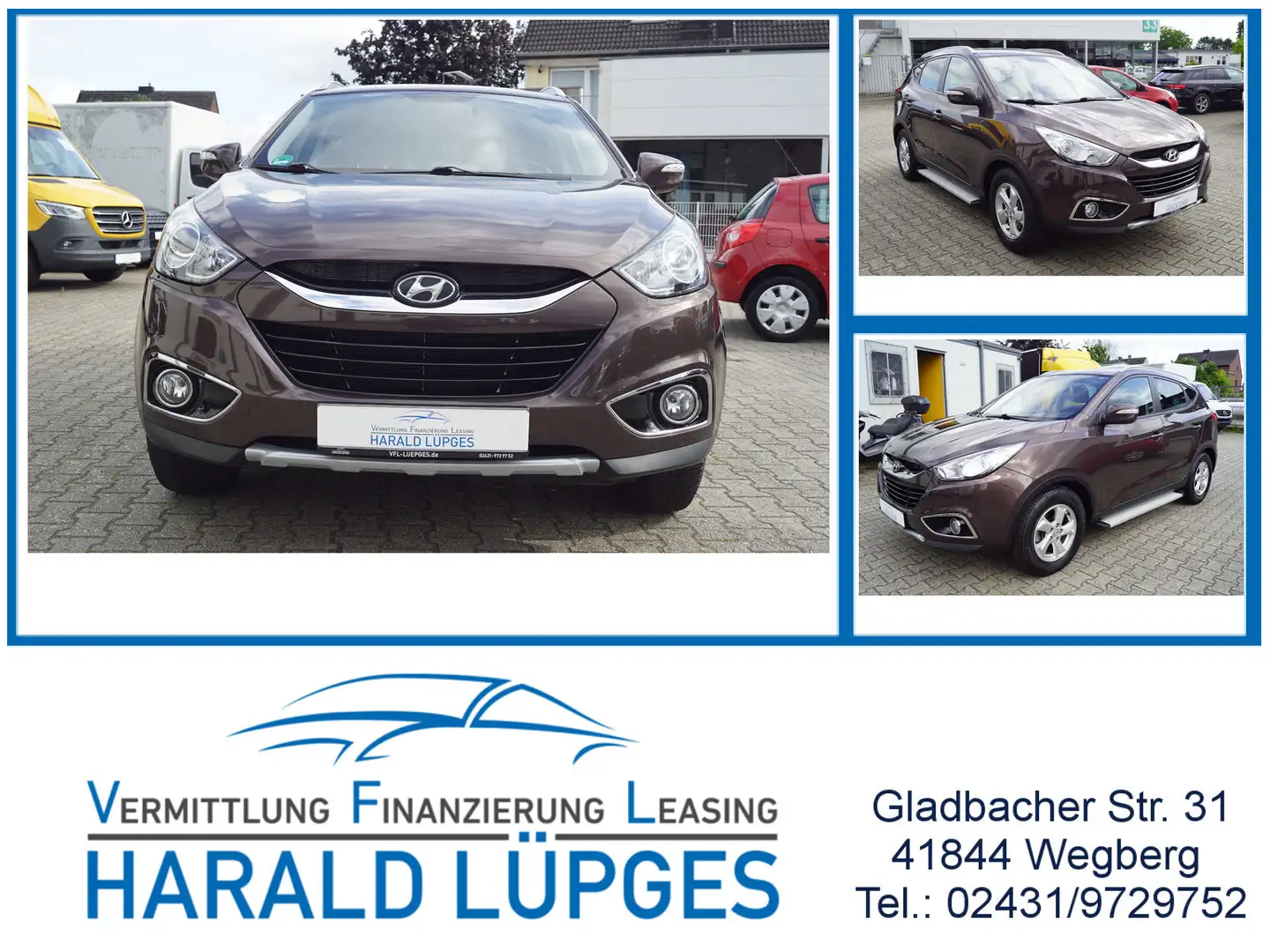 Hyundai iX35 5 Star Edition 2WD, Klima, Tempomat, Euro 5 Brun - 1