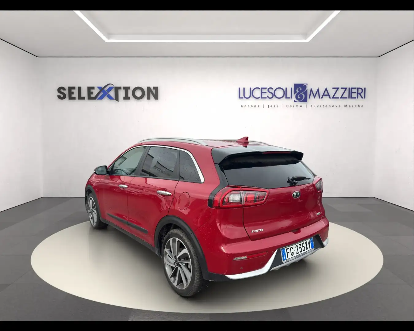 Kia Niro 1ª serie - Niro 1.6 GDi DCT HEV Style Rosso - 2