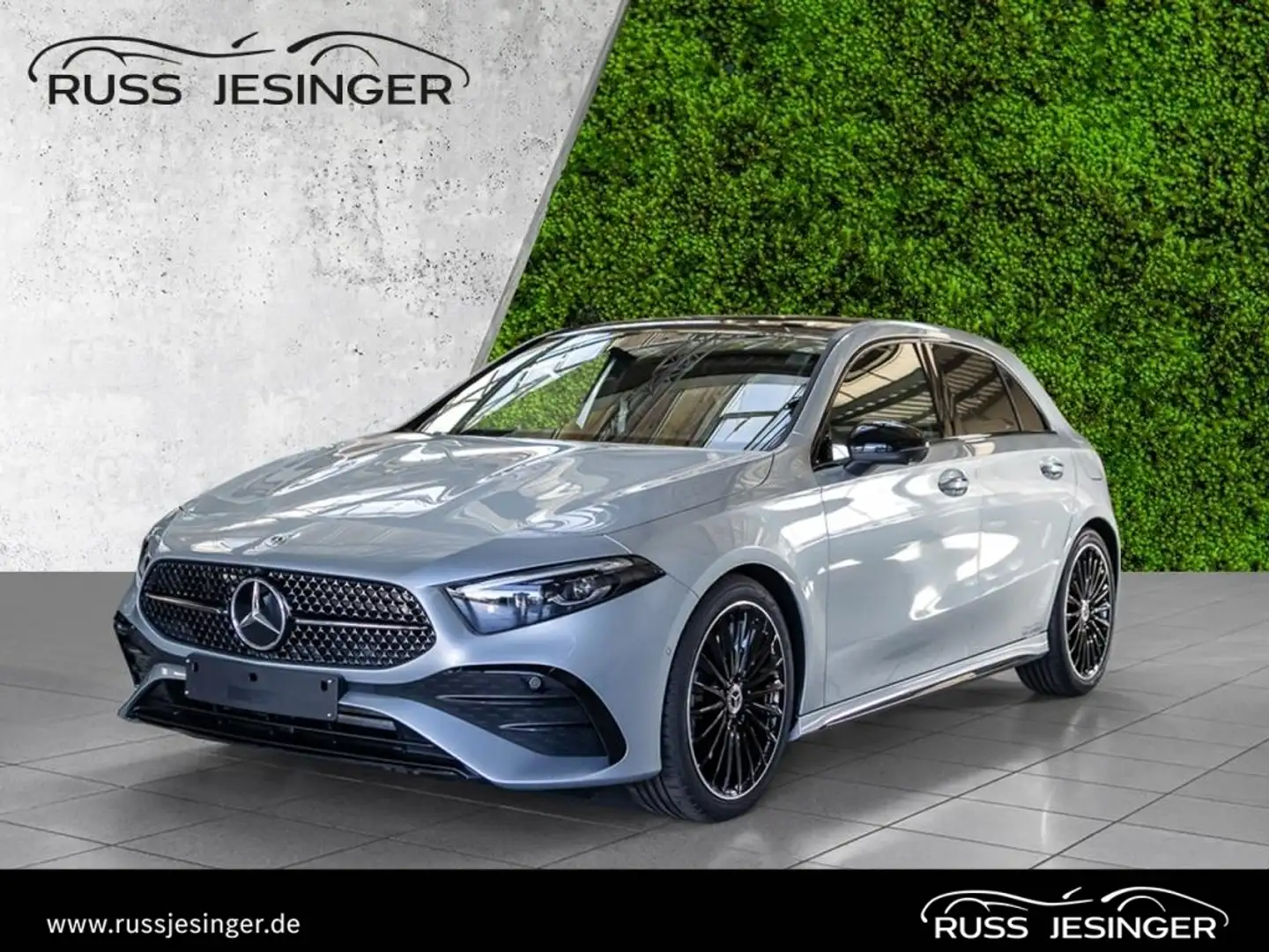 Mercedes-Benz A 220 4M AMG Line *Pano*360°*KeyGo*Distr*MBeam* Silber - 1
