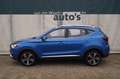 MG ZS EV Luxury 45kWh -PANO-LEER-NAVI- Blauw - thumbnail 1