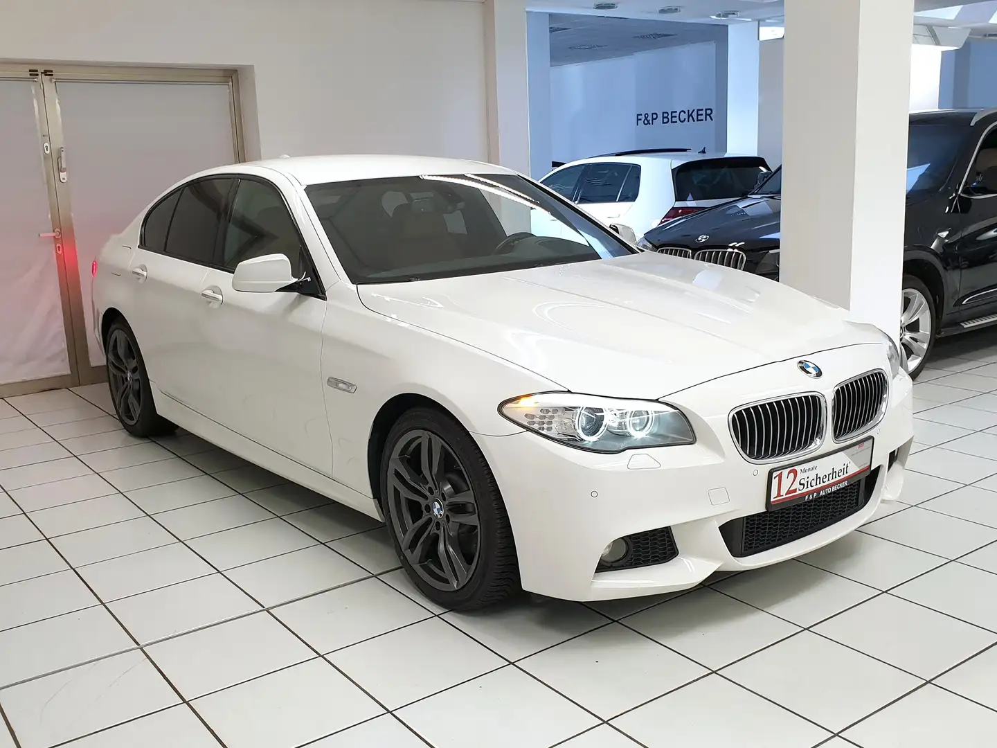 BMW 530 530d Aut. M Paket 2.Hand Leder HUD Memory Kamera Blanc - 2