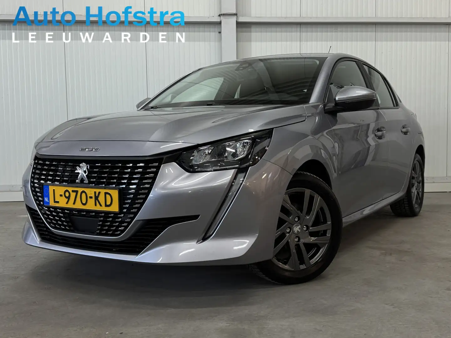 Peugeot 208 1.2 PureTech Blue Lease Active LED NAVI PDC LMV Grijs - 1