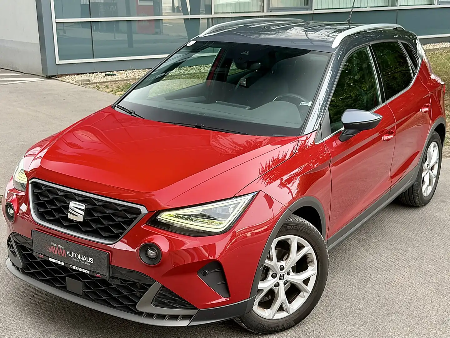 SEAT Arona 1,0 TSI FR | Full LED | Kamera | Digital Cockpit Rot - 1