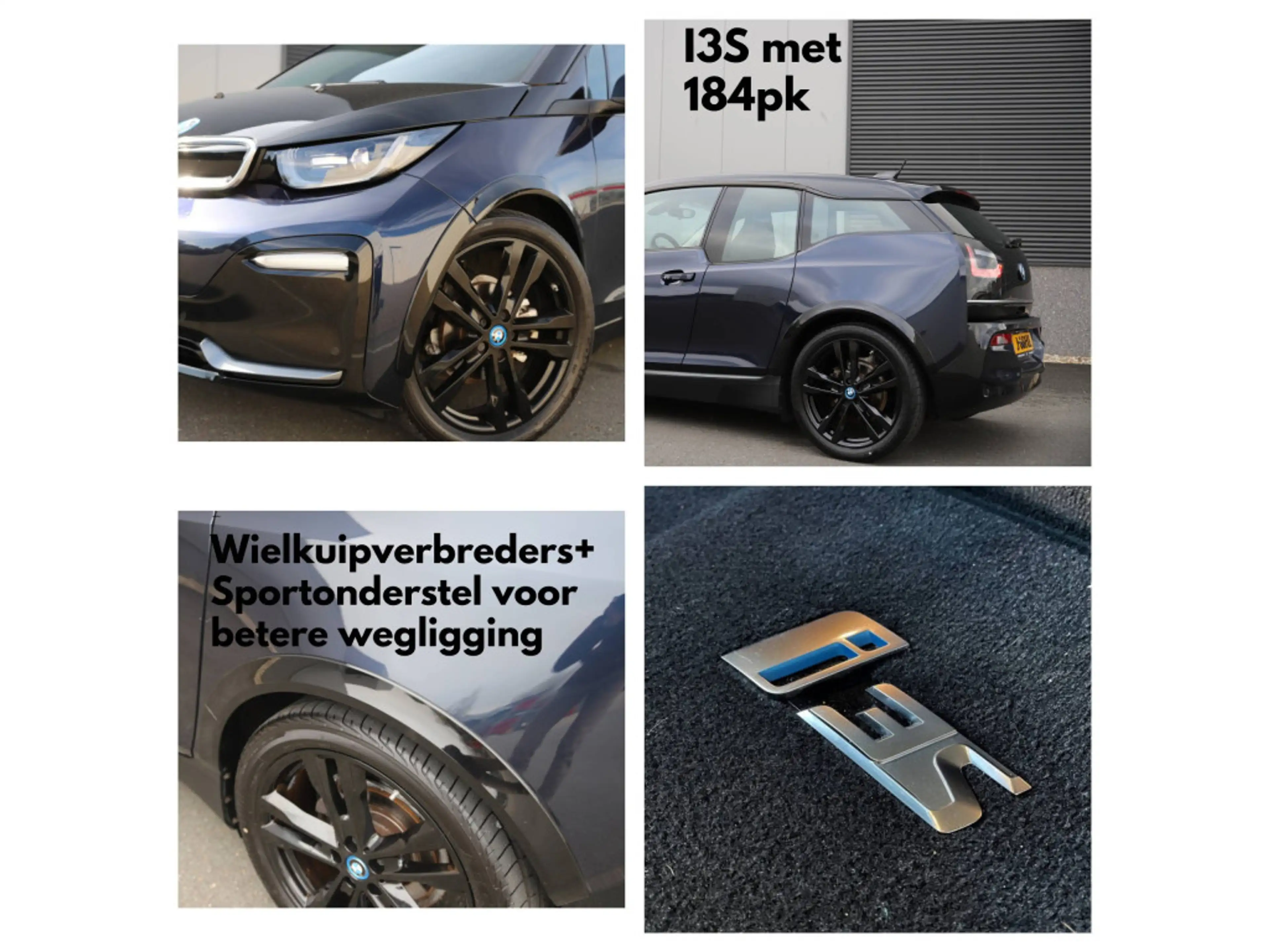 BMW i3 S 184pk Executive 120Ah 42 kWh/Sunroof/Leder/Adapt — photo 4