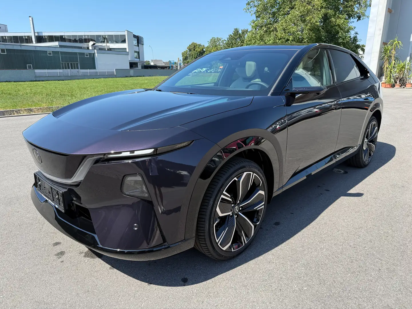 Mazda CX-6e 78kWh Takumi Plus Vollausstattung Violett - 1