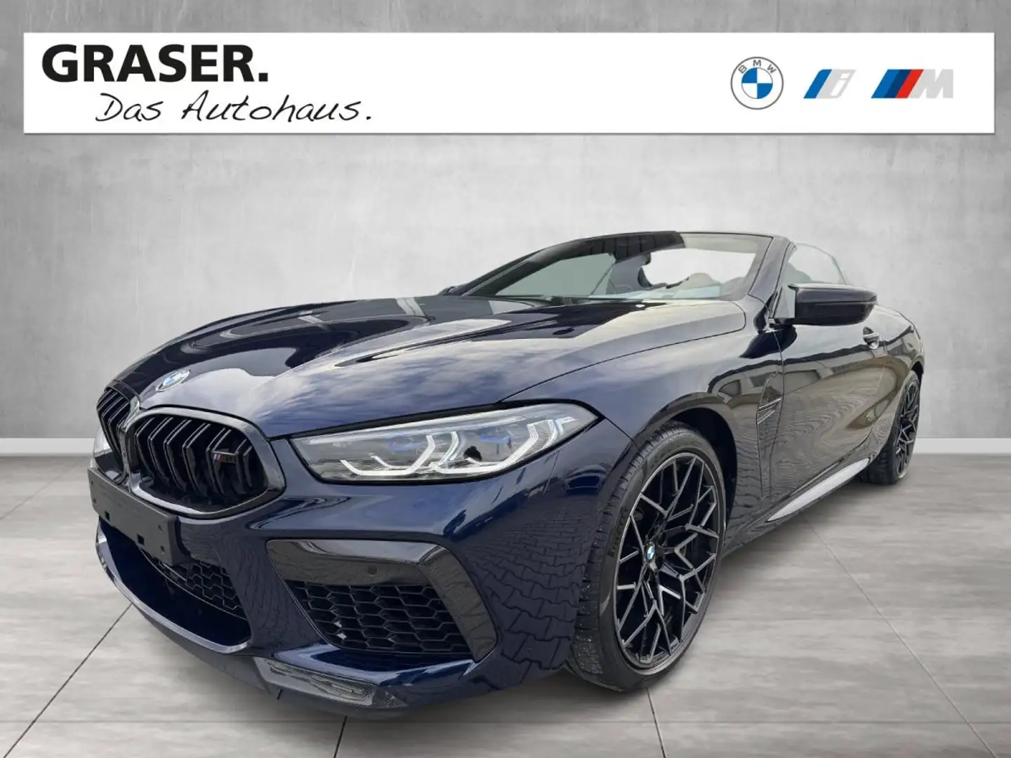 BMW M8 Cabrio COMP INDIVIDUAL ALCANTARA ARMATUREN Blau - 1
