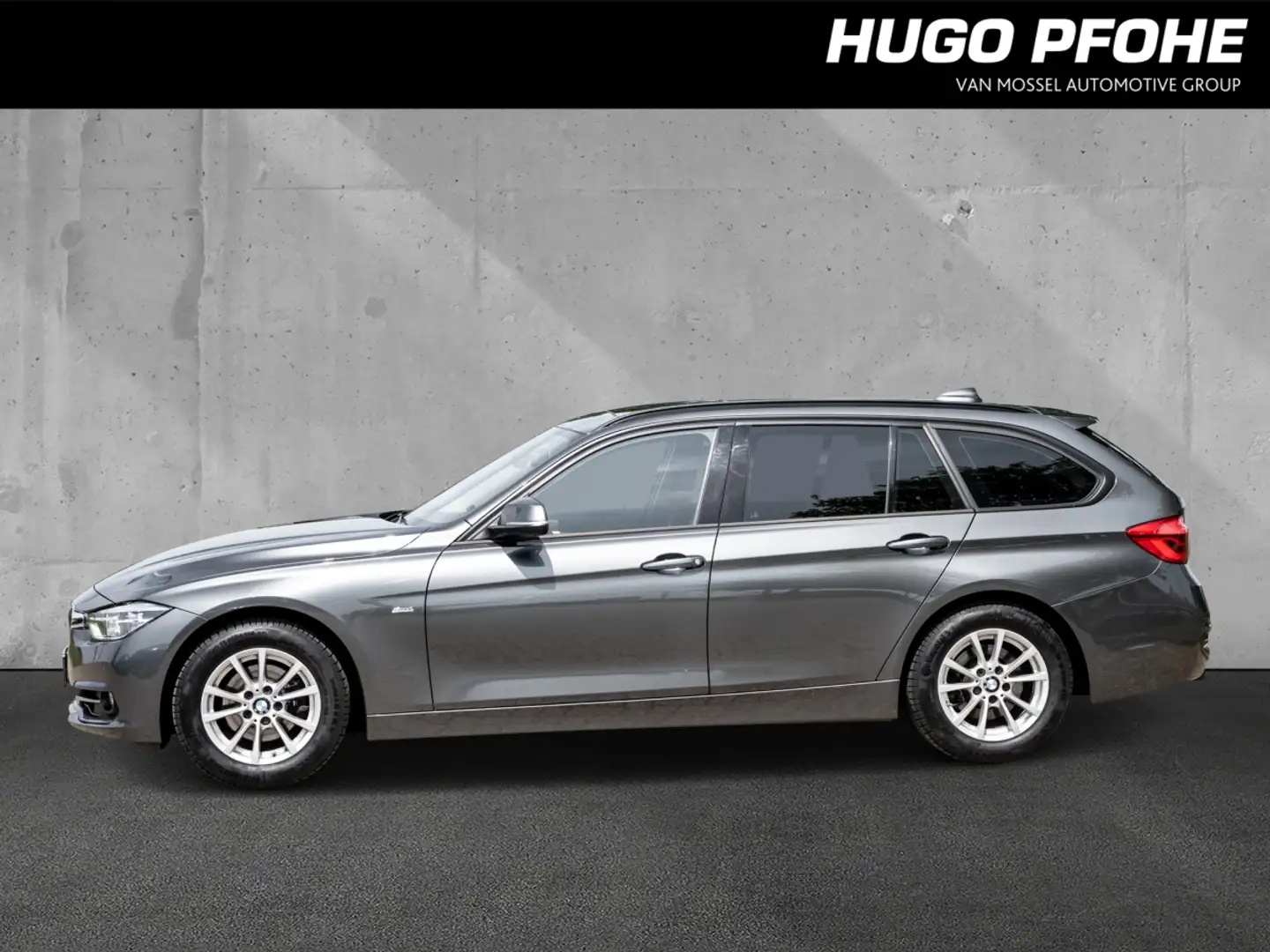 BMW 320 i Touring. Sport Line.AHK. Navi Prof Grau - 2