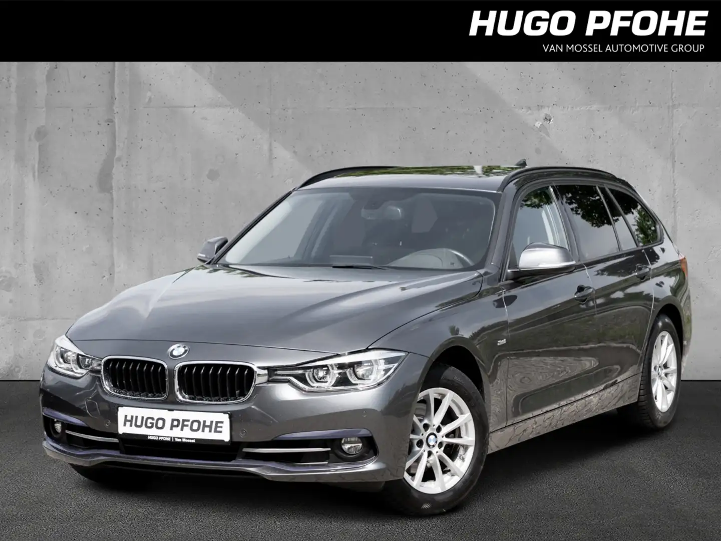 BMW 320 i Touring. Sport Line.AHK. Navi Prof Grau - 1