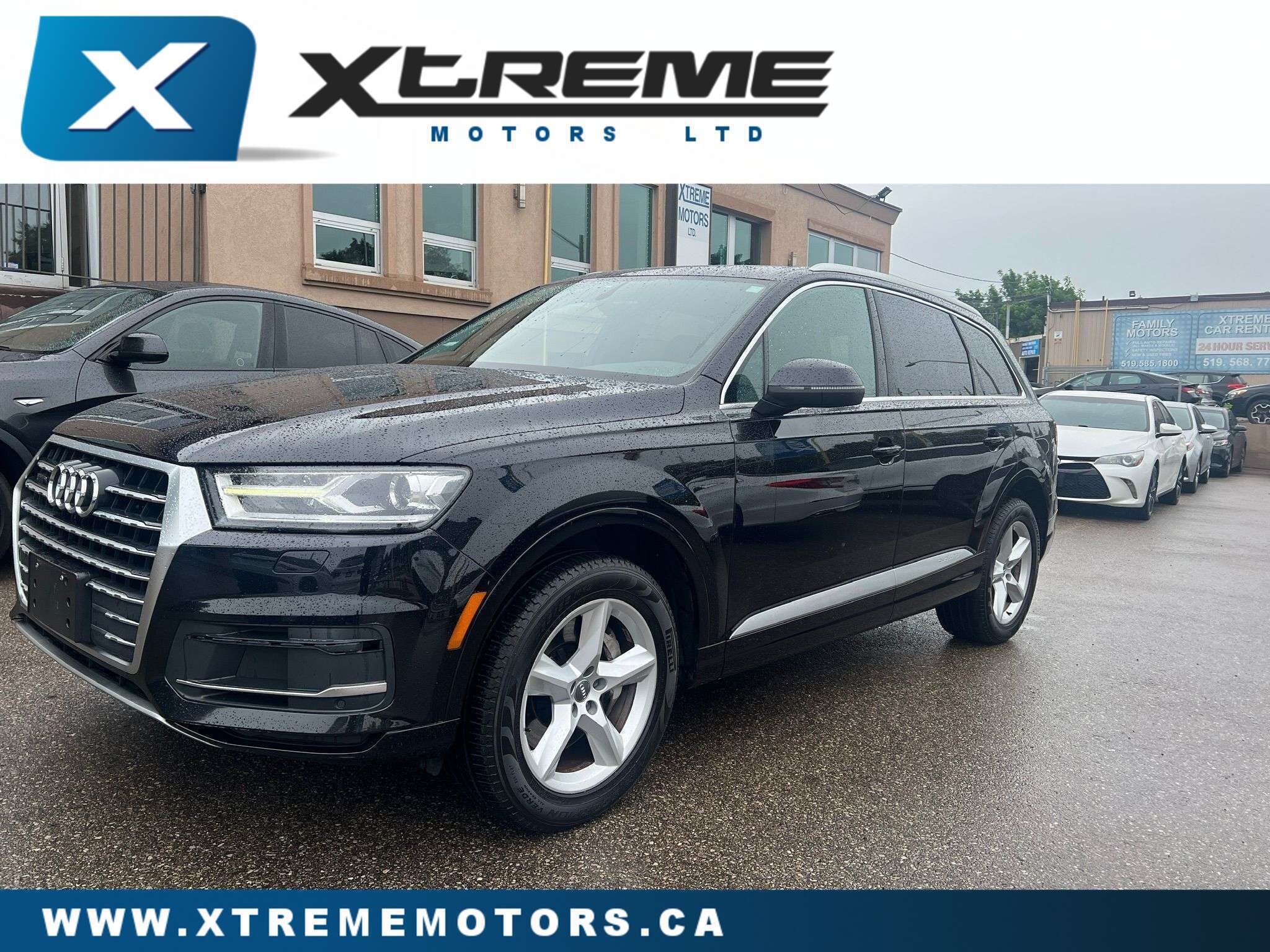 Black 2019 Audi Q7 SUV / Crossover 8-Speed Automatic