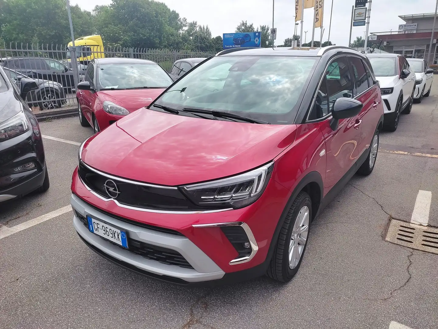 Opel Crossland Crossland 1.5 ECOTEC D 110 CV Start&Stop Elegance Rood - 1