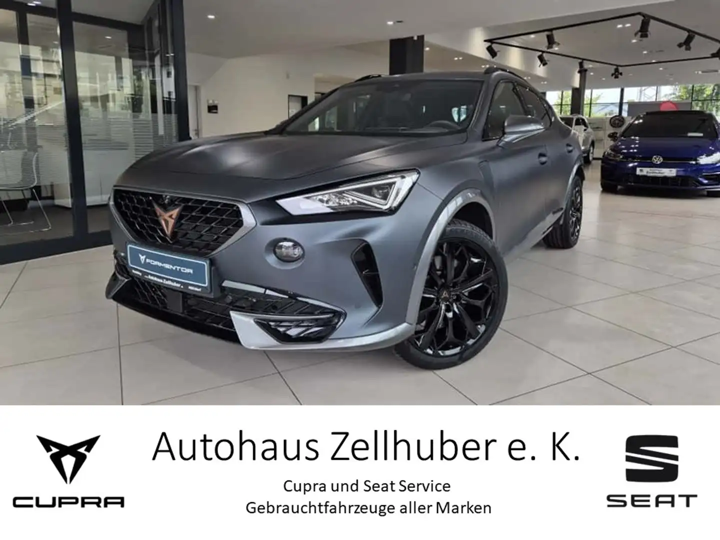 CUPRA Formentor VZ 1.4Hybrid DSG*MATT*el.Heck*ACC* Grau - 1