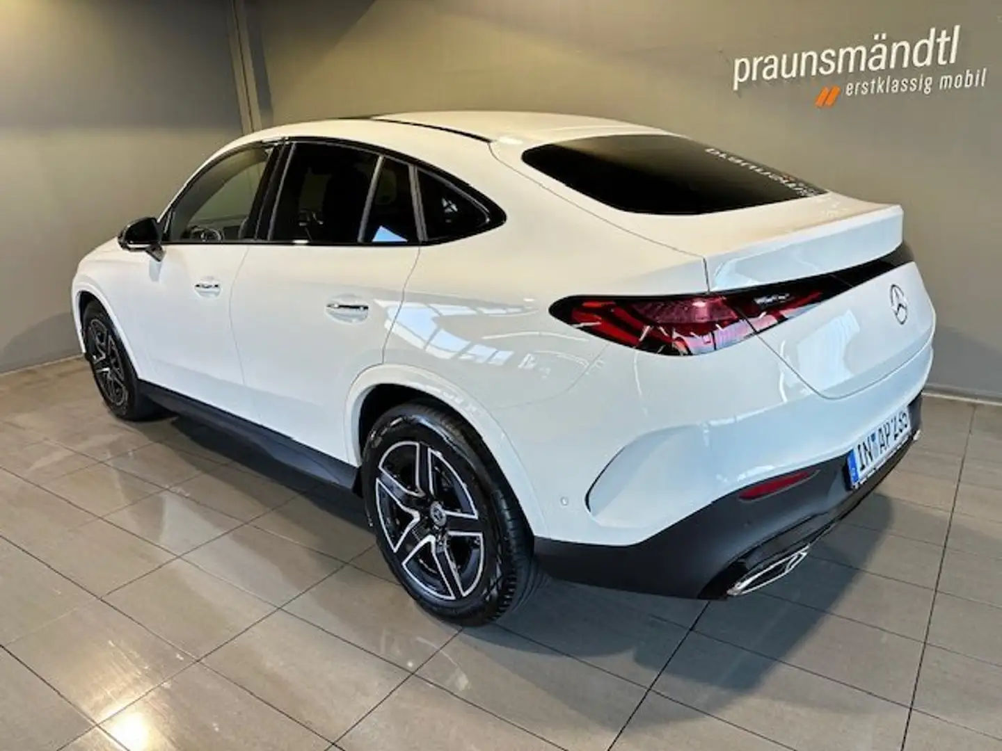 Mercedes-Benz GLC 200 4M Cp. AMG Night Pano/AHK/Dist/Totw/360° Weiß - 2