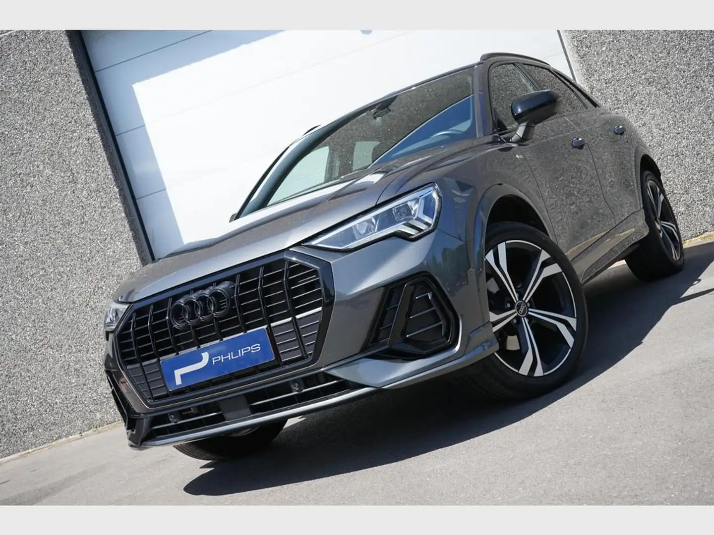 Audi Q3 Sport Edition S line 35 TDI 150pk S tronic LEDER / Gris - 1