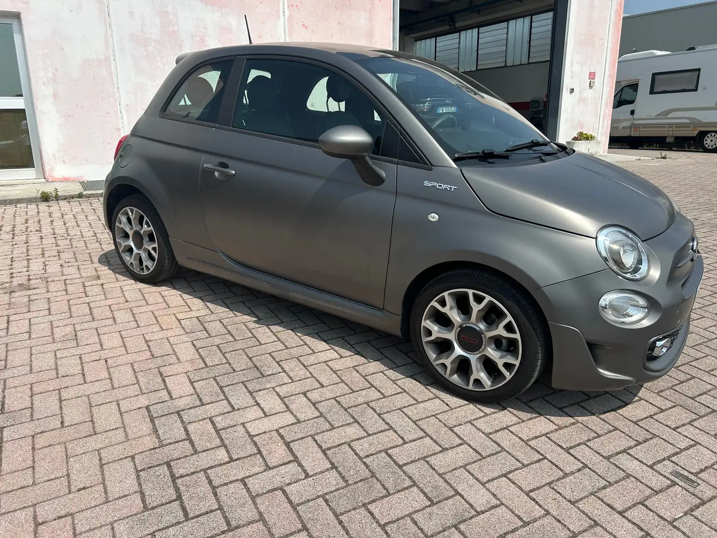 Fiat 500 500 1.0 hybrid Sport 70cv UNICO PROPRIETARIO NEOP. Gris - 1