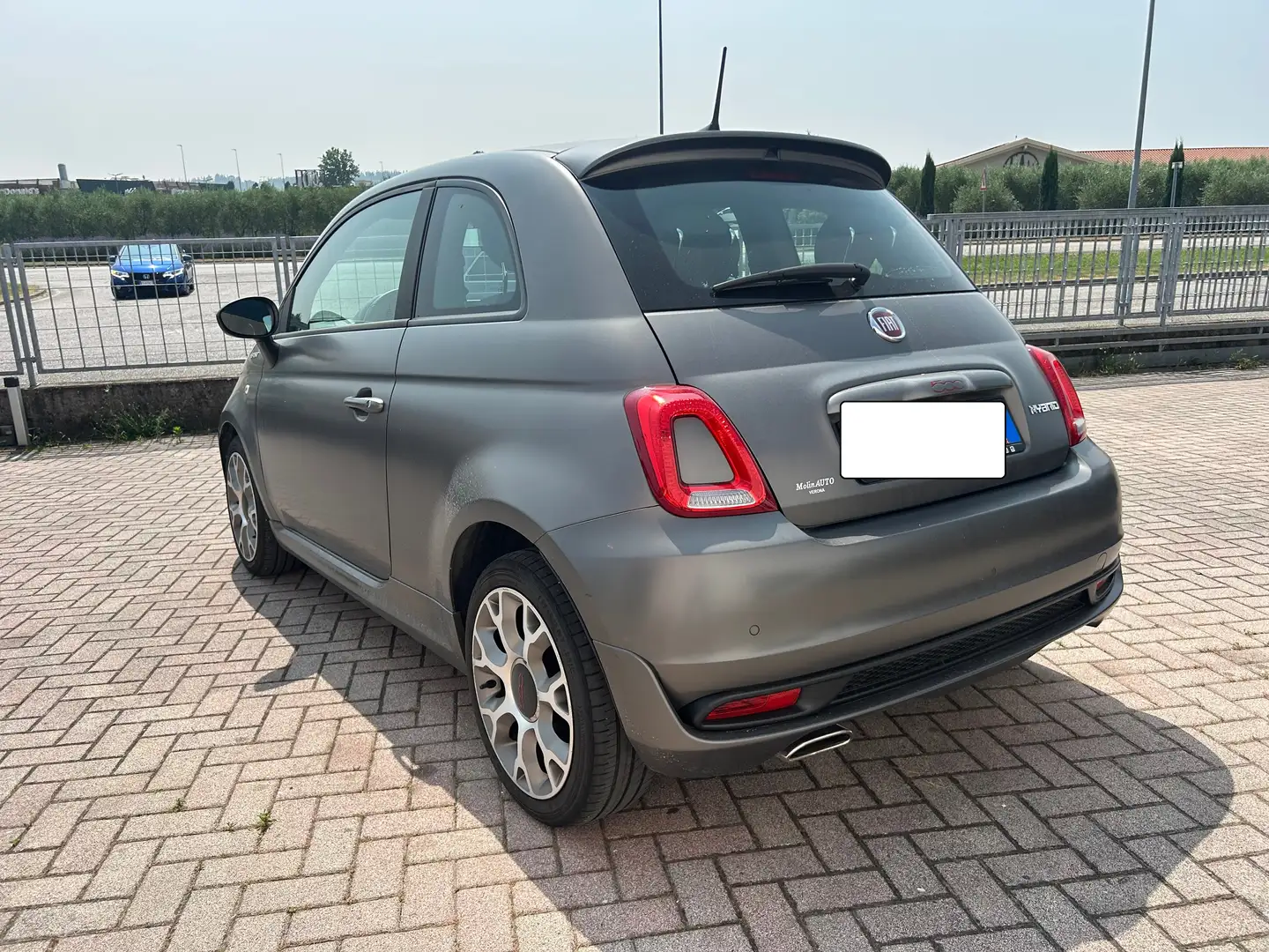 Fiat 500 500 1.0 hybrid Sport 70cv UNICO PROPRIETARIO NEOP. Gris - 2